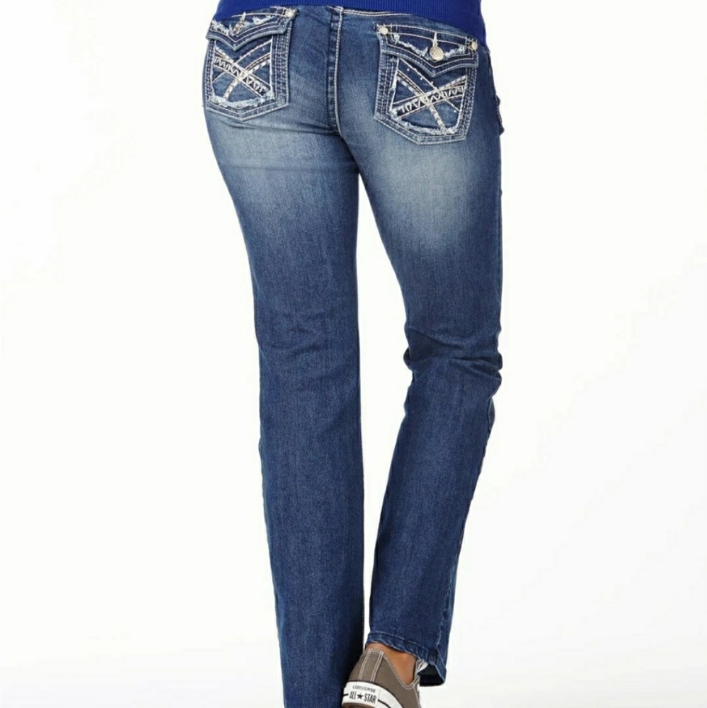 Wall Flower maternity bootcut jeans size S